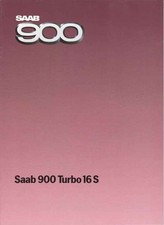 catalogue / brochure Saab 900