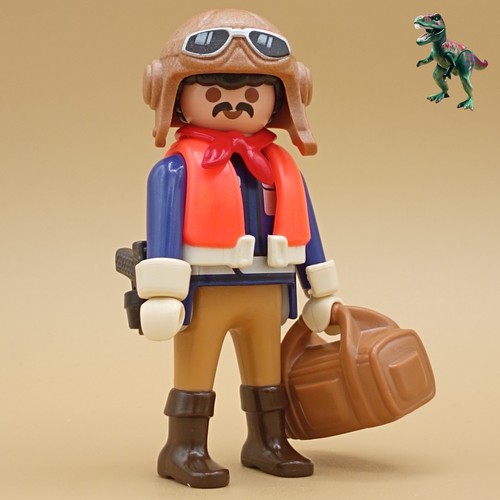 Figurine pilote avion - figurine,