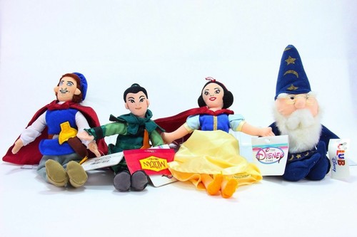Disney store plush dolls set - store,