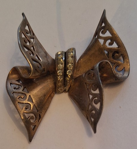 Broche noeud vintage années - broche,