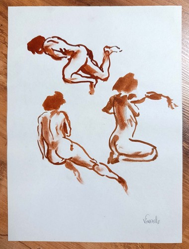 Dessin croquis étude de - étude,