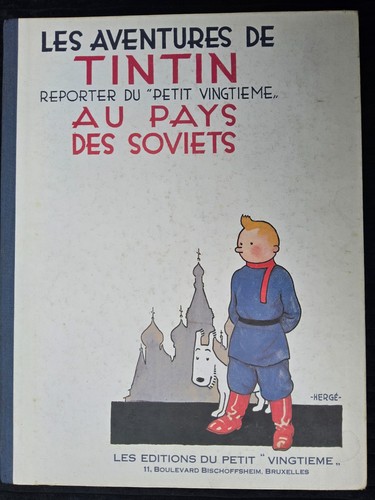 Tintin pays des soviets - -, au