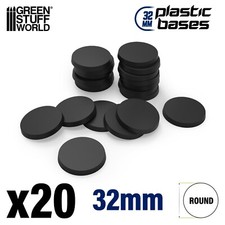 20x Socles Plastiques ROND
