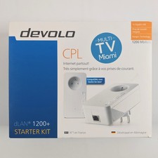 Lot 2 Prises Adaptateurs CPL Devolo Dlan 1200+ Mbps