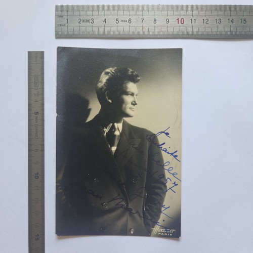 Jean marais autographe signed - jean,