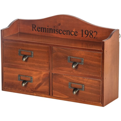 Cabinet tiroirs bois - à,