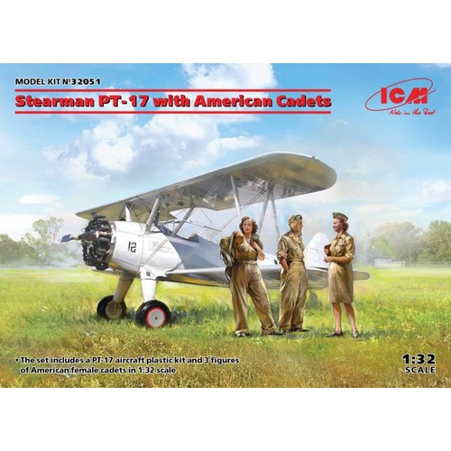 Icm 32051 maquette stearman - icm,