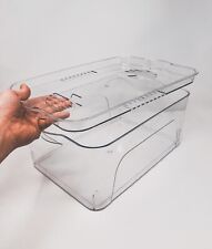 ( 1 ) TANK. Stackable Aquariums. 4.3 Gallon. Ultra Clear Plastic Fish Tanks.