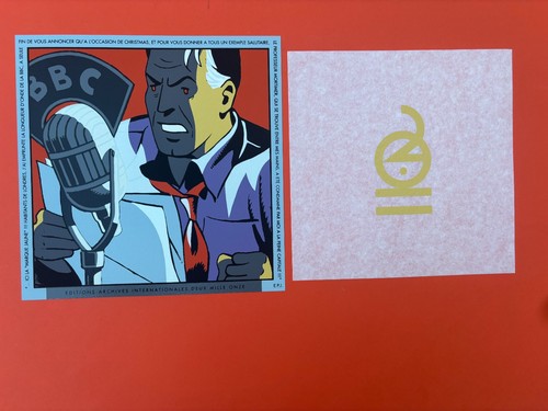 Jacobs serigraphie carte - serigraphie,