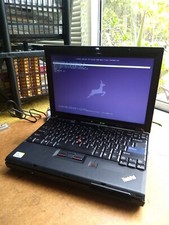 Thinkpad X200 Libreboot 1TB SSD 2.53GHz 8GB RAM 9-Cell Bat AC Dock ThinkLight