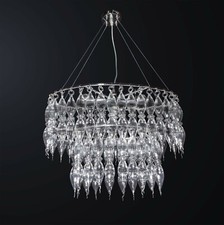 Lustre Moderne Design Verre