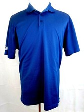 Nike golf Men's Size XXL Cache Valley Blue Golf Polo Rugby Fit Dry Shirt