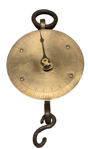 Ancien gros peson salter - ancien,