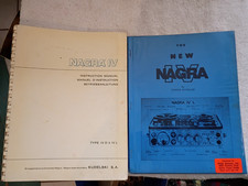 NAGRA IV  Manual  Switzerland  100% Original  English Plus 1