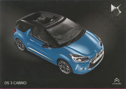 Car brochure citroen ds - brochure,