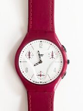 Swatch Skin Chrono RED ILLUSION ORIGINAL VINTAGE