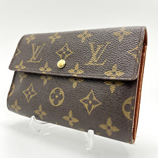 Louis-Vuitton Monogram Porte Tresor International Wallet M61215 Auth From Japan