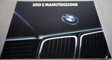Use & maintenance / manual BMW 7 series E32 730i 735i 735iL 750i 750iL 08/1989