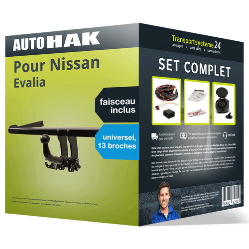 Attelage pour nissan evalia - pour,