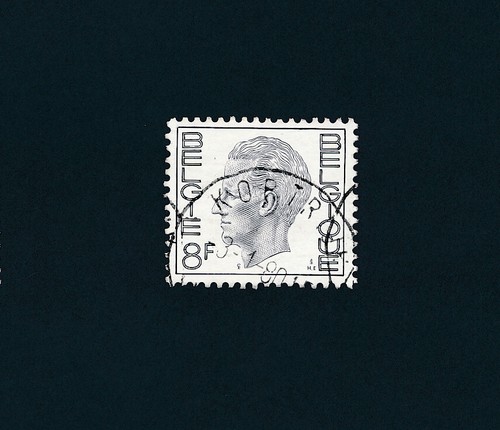 Timbre belgique roi - belgique,, 8f,
