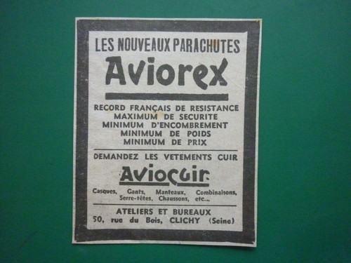 Pub parachute soie - pub,
