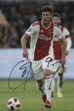 Klaas Jan Huntelaar Hand Signed Photo A4 12x8 Inch Autograph Inc COA Ajax Fc