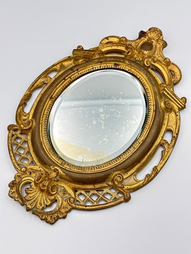 Ancien petit miroir - , couloir