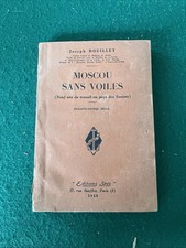 Moscou sans voiles 1928 –