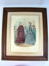 Gravure mode XIX° LA MODE