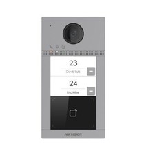 HIKVISION Place Extérieur Interphone Vidéo 2 Boutons Poe Wi - DS KV8213 WME1 (C
