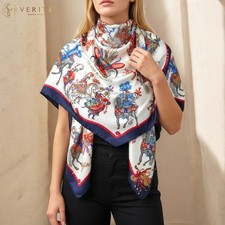 RARE VINTAGE foulard en soie