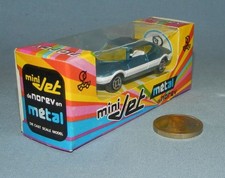Norev France Mini Jet 1/64 réf 306976 : NSU RO 80 Bertone Trapèze (Bicolore)