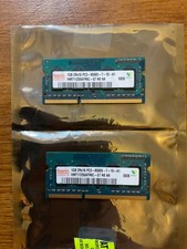 2x 1Gb RAM PC Portable SODIMM