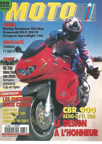 Moto 173 cbr - n°173, 900