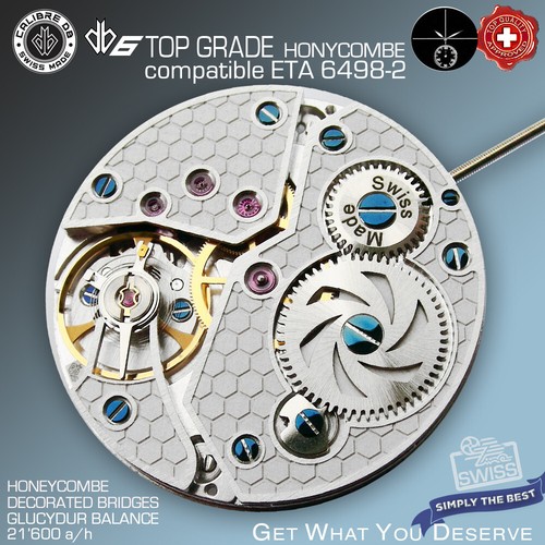 Movement calibre db6 rhodium - db6,