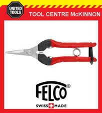 FELCO 321 PICKING AND TRIMMING SNIP – STRAIGHT CHROMIUM BLADE & STEEL HANDLES
