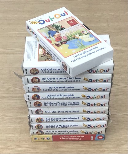Cassettes vhs oui - 11,