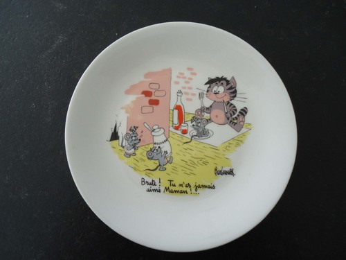 Petite assiette parlante