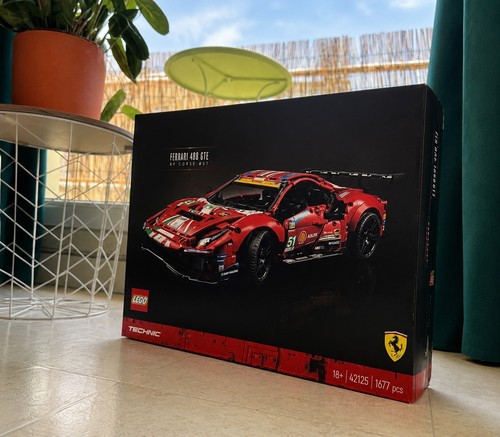 Lego technic ferrari 488 - 488, gte