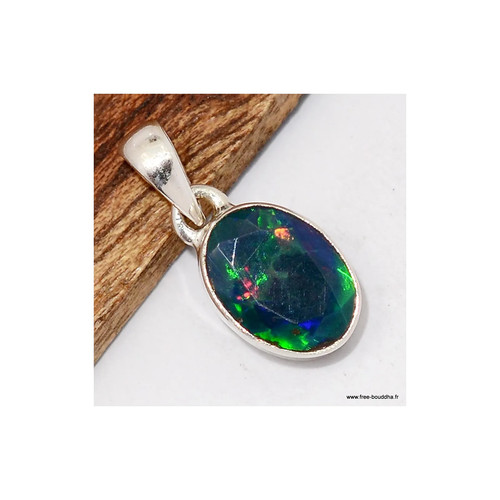 Pendentif véritable opale - pendentif,
