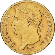France, 20 Francs, Napoléon