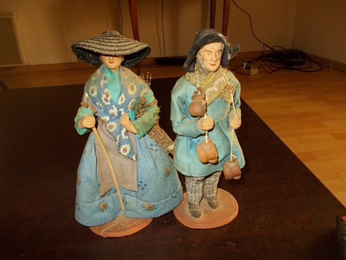 Santons vintage signés - 2,