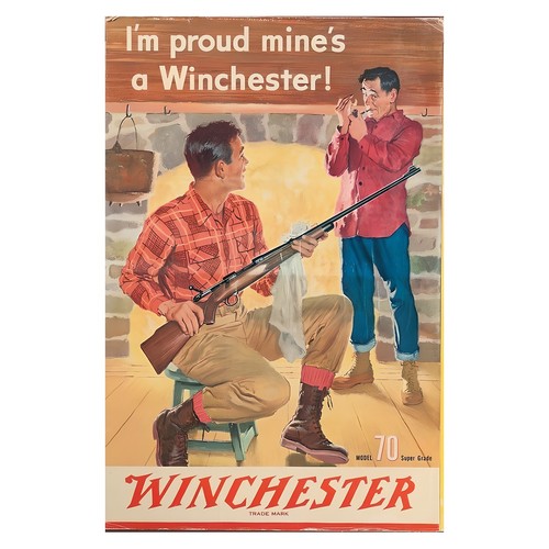Affiche vintage fusil - vintage,