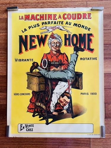 Affiche ancienne machine - affiche, À
