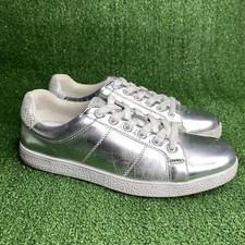 INC International Concepts Orion Sneakers Shoes Silver Women's Size 10 (Men 8.5)