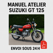 Manuel Atelier Suzuki GT 125