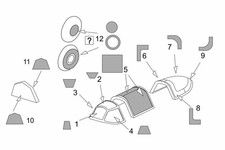 Yak-1b Vacu Canopy masks