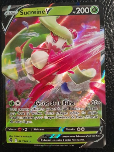 Carte pokemon sucreine - pokemon, v