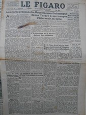 journal ancien le figaro