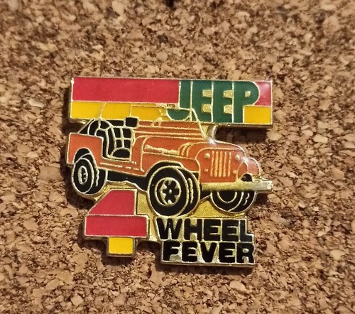 Pin jeep wheel fever 4x4 - pin's,
